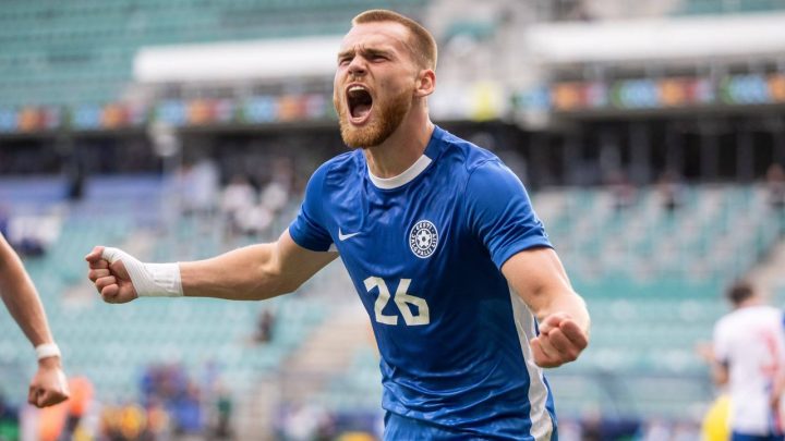 Alex Tamm con la maglia dell'Estonia (IMAGO) 