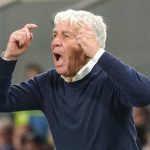 L'allenatore dell'Atalanta, Gian Piero Gasperini